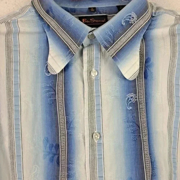 Ben Sherman Button Down Shirt Size XXL EUC - Picture 3 of 7